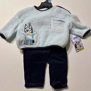 Character Baby Boy Sherpa Pant Set, 2 Piece, Sizes (3-6 months)